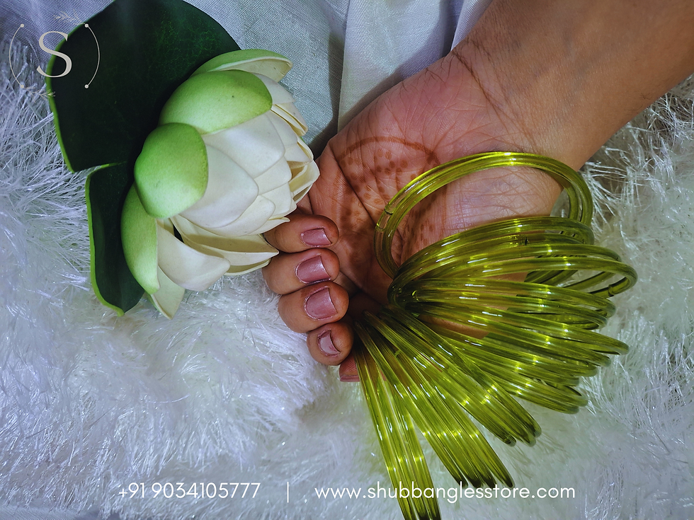 Thumbnail: Sea Green Water Bangles