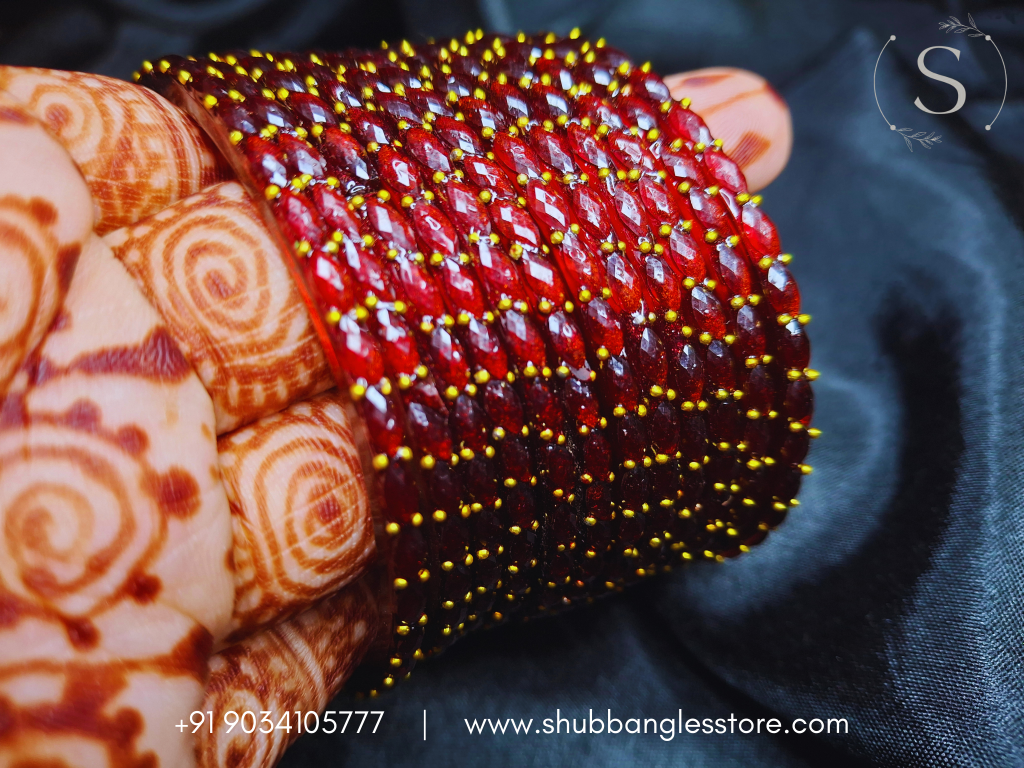Bulbul Maroon Bangles