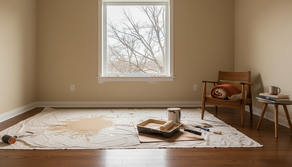 Why Fall and Winter Are the Best Times for Interior House Painting
