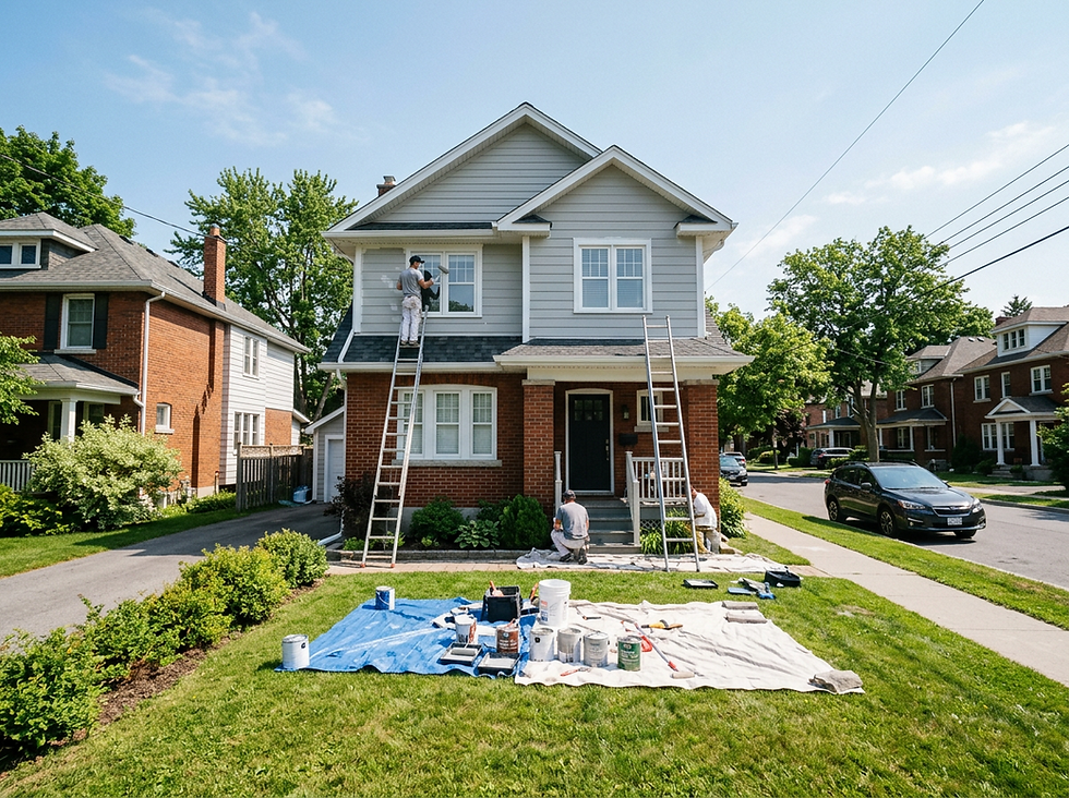 Average Cost to Paint a House in Ottawa What Affects Pricing and How to Budget