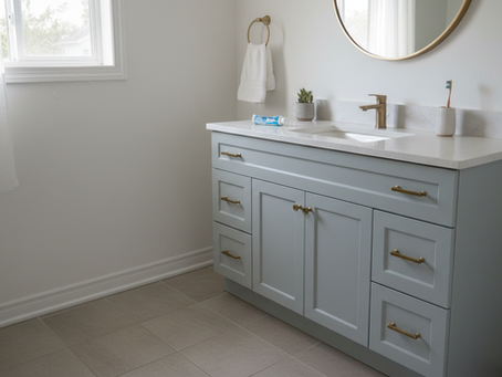 Bathroom Vanity and Cabinet Painting in Ottawa for a Fresh Affordable Upgrade