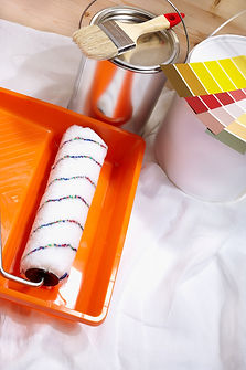 Professional painting equipment.
