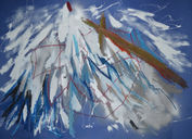 2017
70 x 50 cm
Óleo pastel, cera y acrílico sobre papel. 
Disponible para compra. 