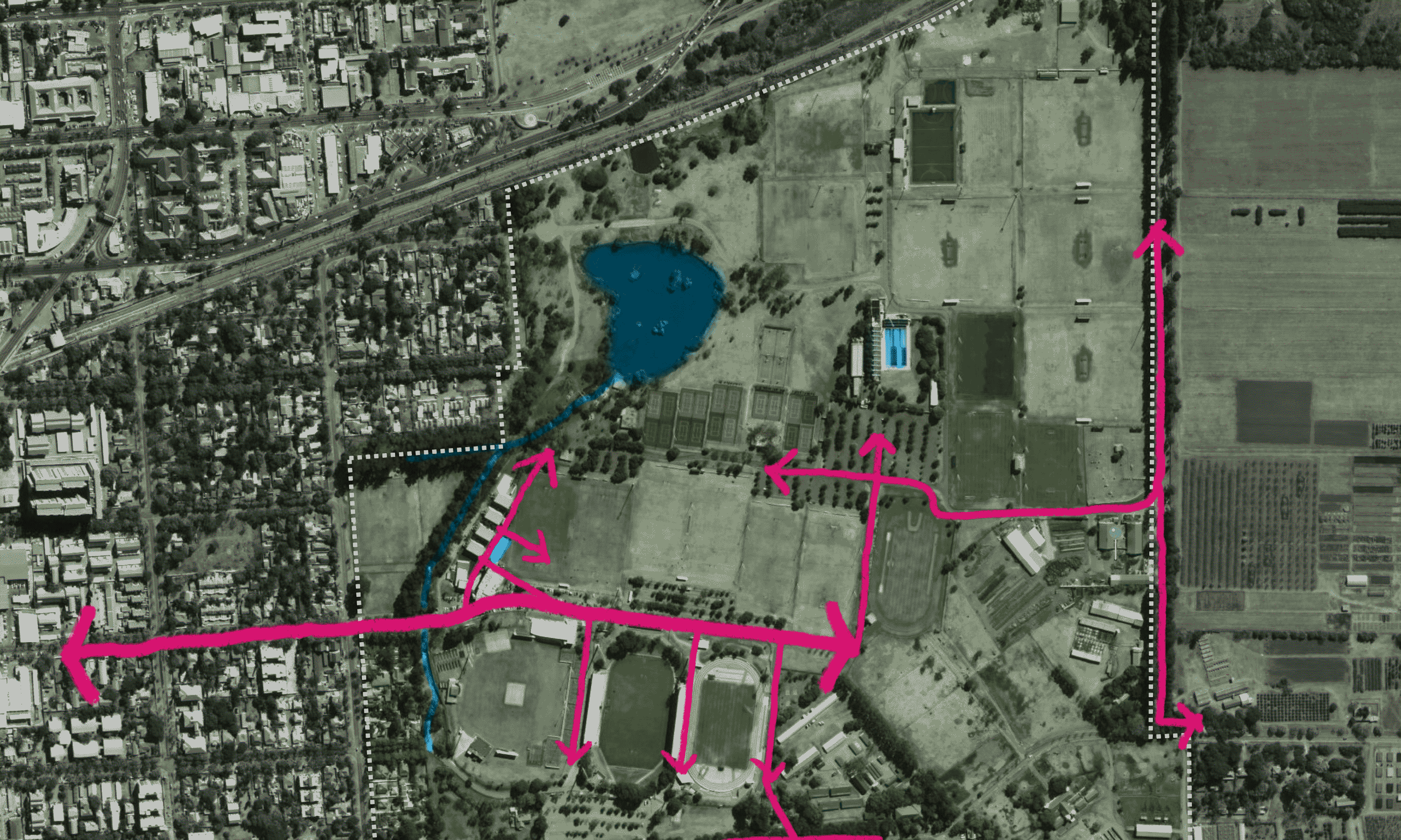 Sports Academy high performance centre masterplan and hospitality design for HPC at University of Pretoria by SOUNDSPACEDESIGN Archiects Sydney