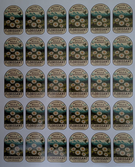 Lk George stickers Decals where the wild still roams. Lake George Colorado Custom Bumper stickers