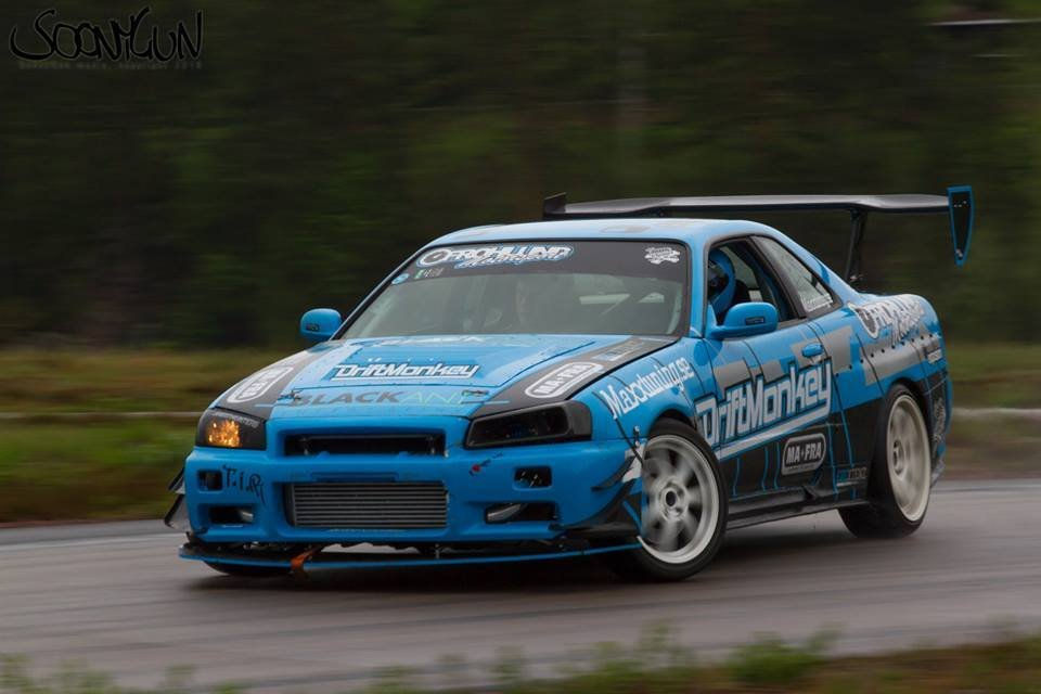 Bil som driftar
