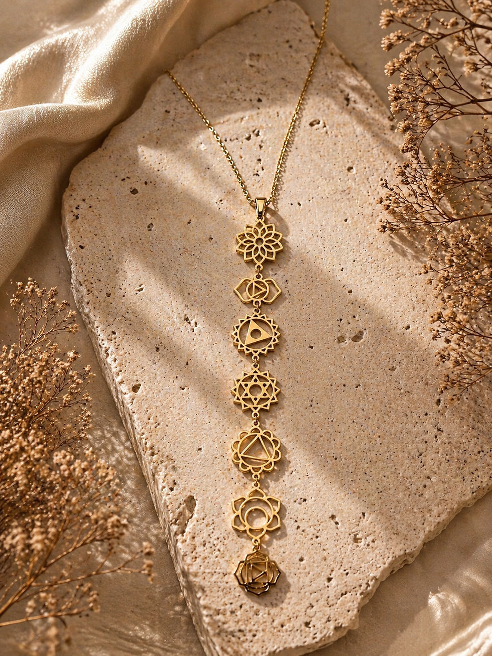 Miniature : Collier 7 chakras 
