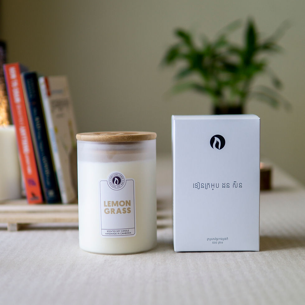 Large Jar Scented Candle