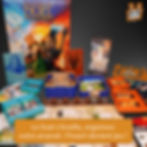 Rangement complet des éléments du jeu Le Seigneur des Anneaux Duel