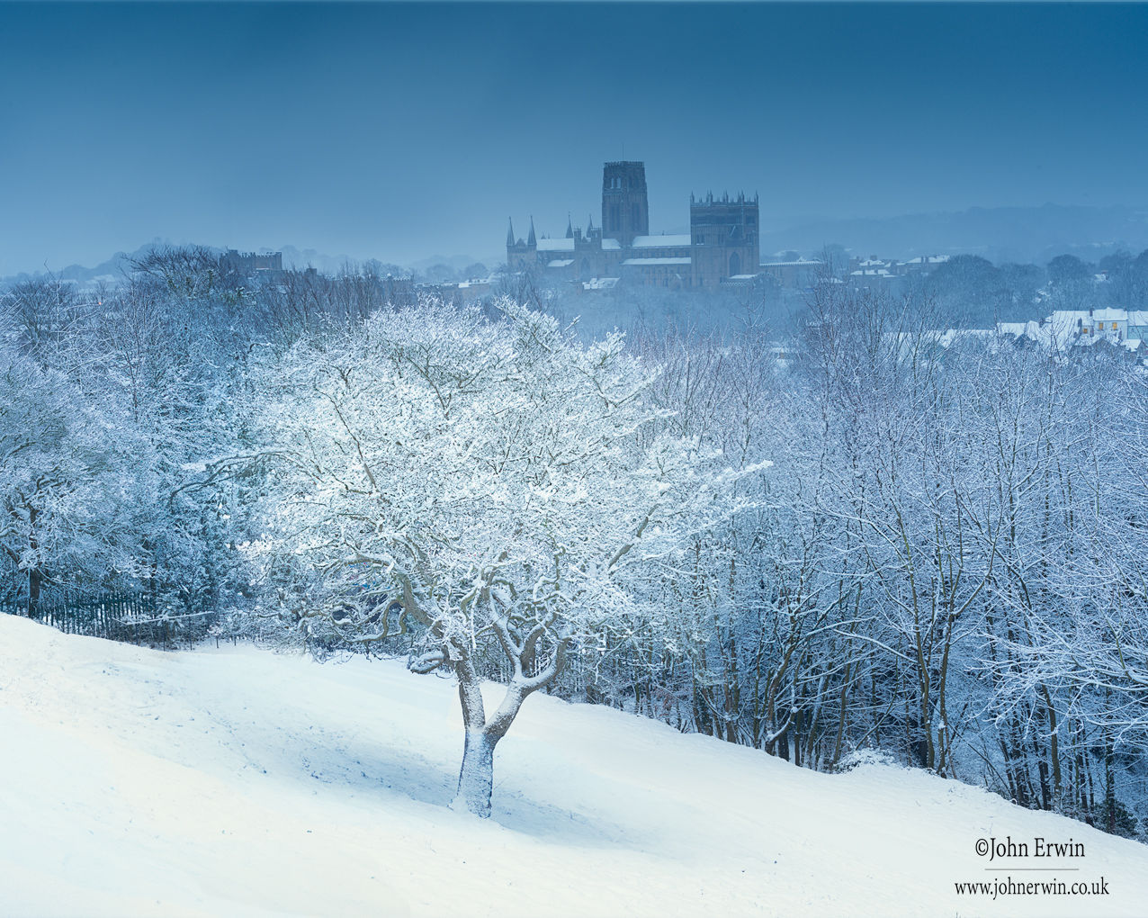 Winter over Durham      Limited Edition of 25