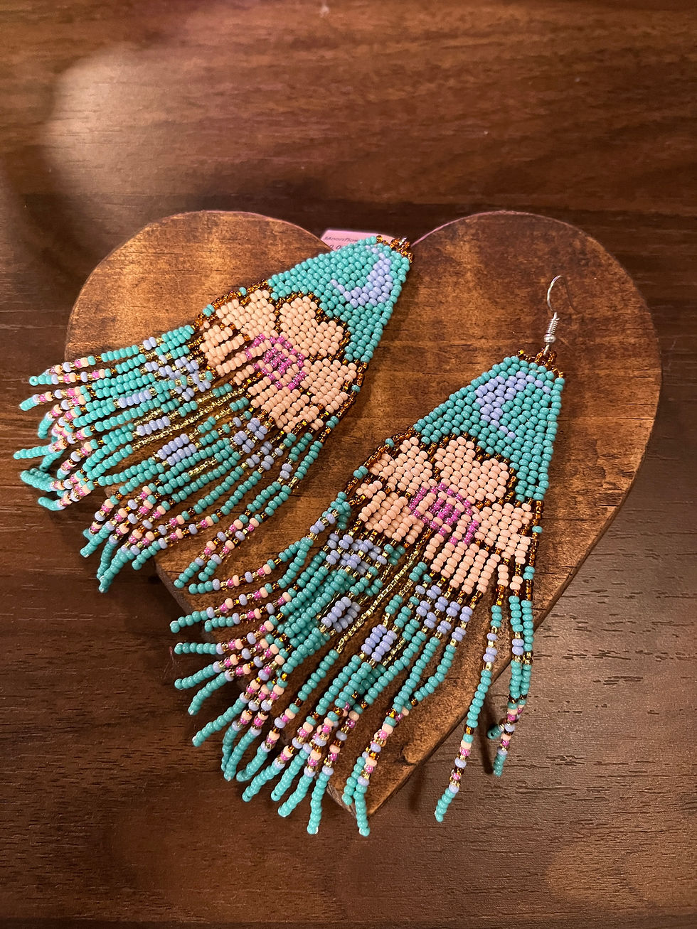 Fringe Earrings from Guatemala