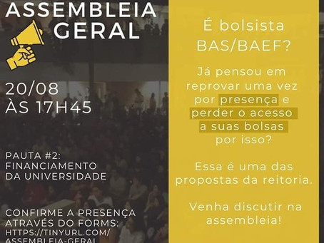 Pauta #2 - Assembleia Geral