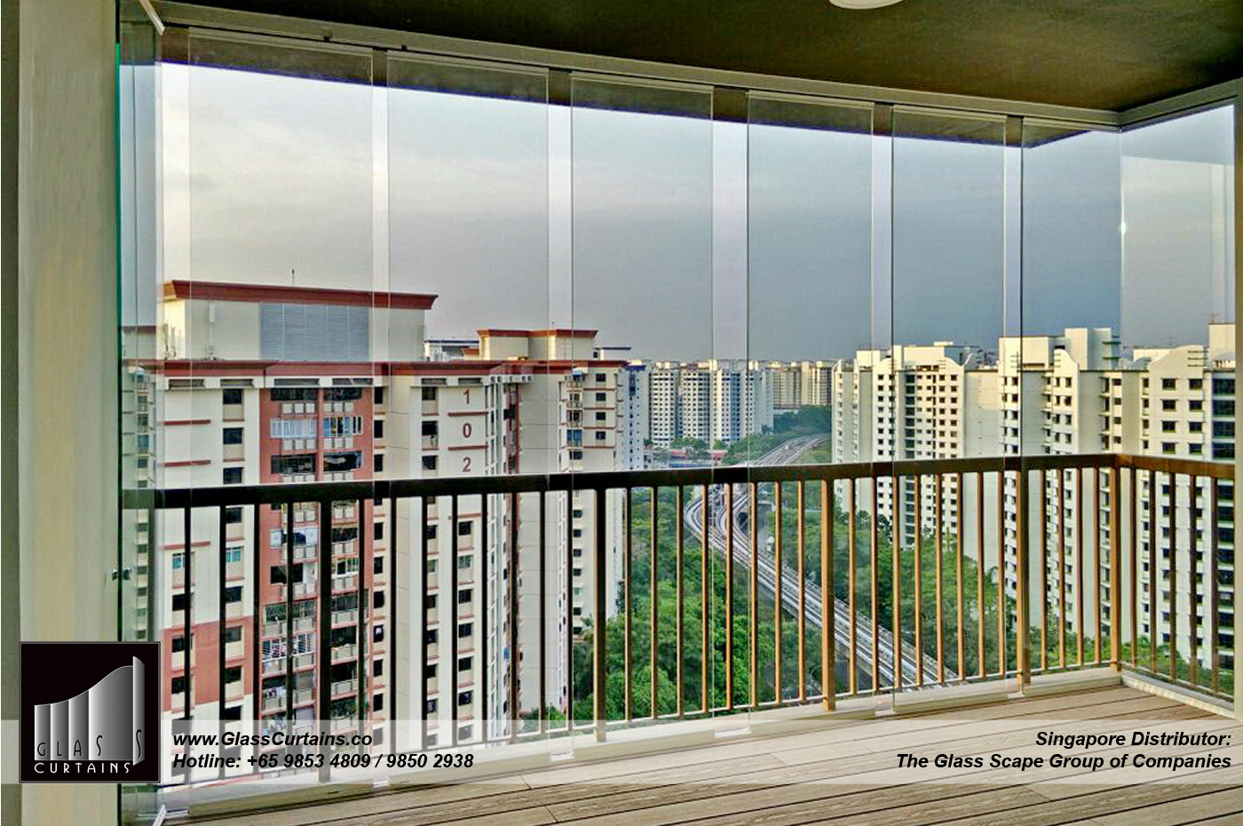 3 Balcony Dust Protection