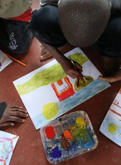 Beautification of Mathare Slum