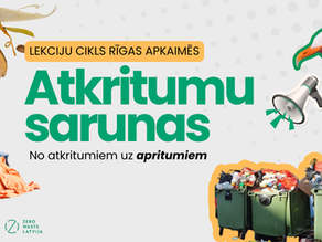 Ja tev interesē uzlabot skatu savā pagalmā, uzzināt kā tikt pie konteineriem un arī kā sadarboties ar atkritumu apsaimniekotāju un pašvaldību, aicini “Zero Waste Latvija” ciemos uz savu apkaimi un mēs izstāstīsim.