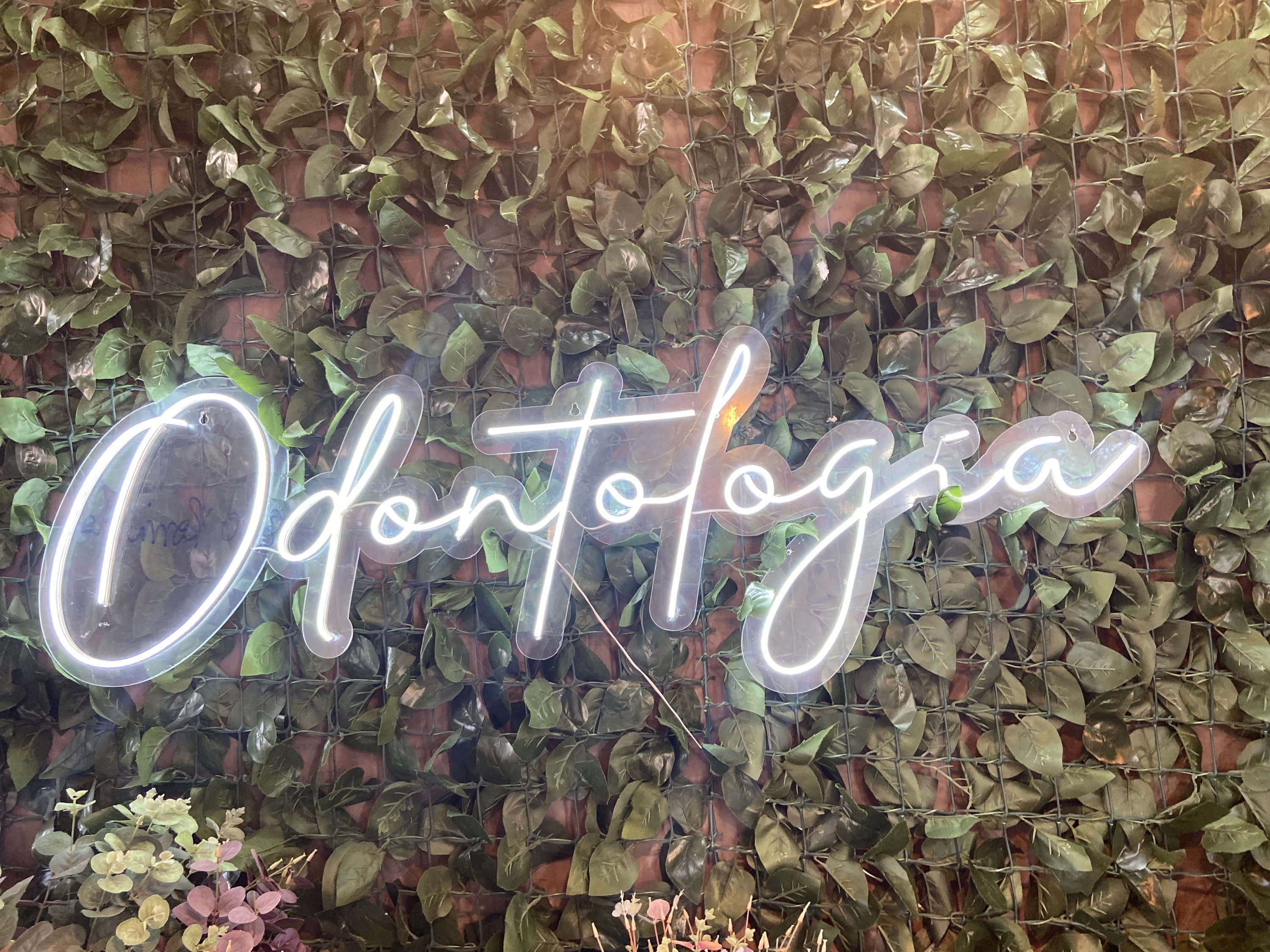 Letreiros em neon (Odontologia, Medicina, Meio médico e Happy birthday )