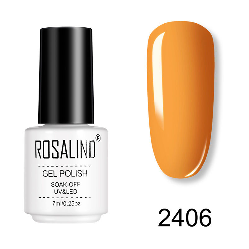 Thumbnail: RC Series Pumpkin Color Eco-Friendly UV Nail Gel 10ml