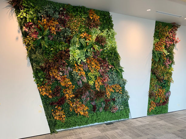 企業様 オフィス内 壁面装飾