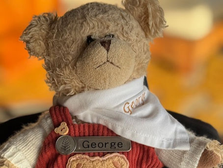 Sardonic George receiving his ambassadorship