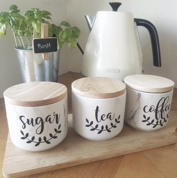 Thumbnail: Tea - Coffee - Sugar Leaf Labels