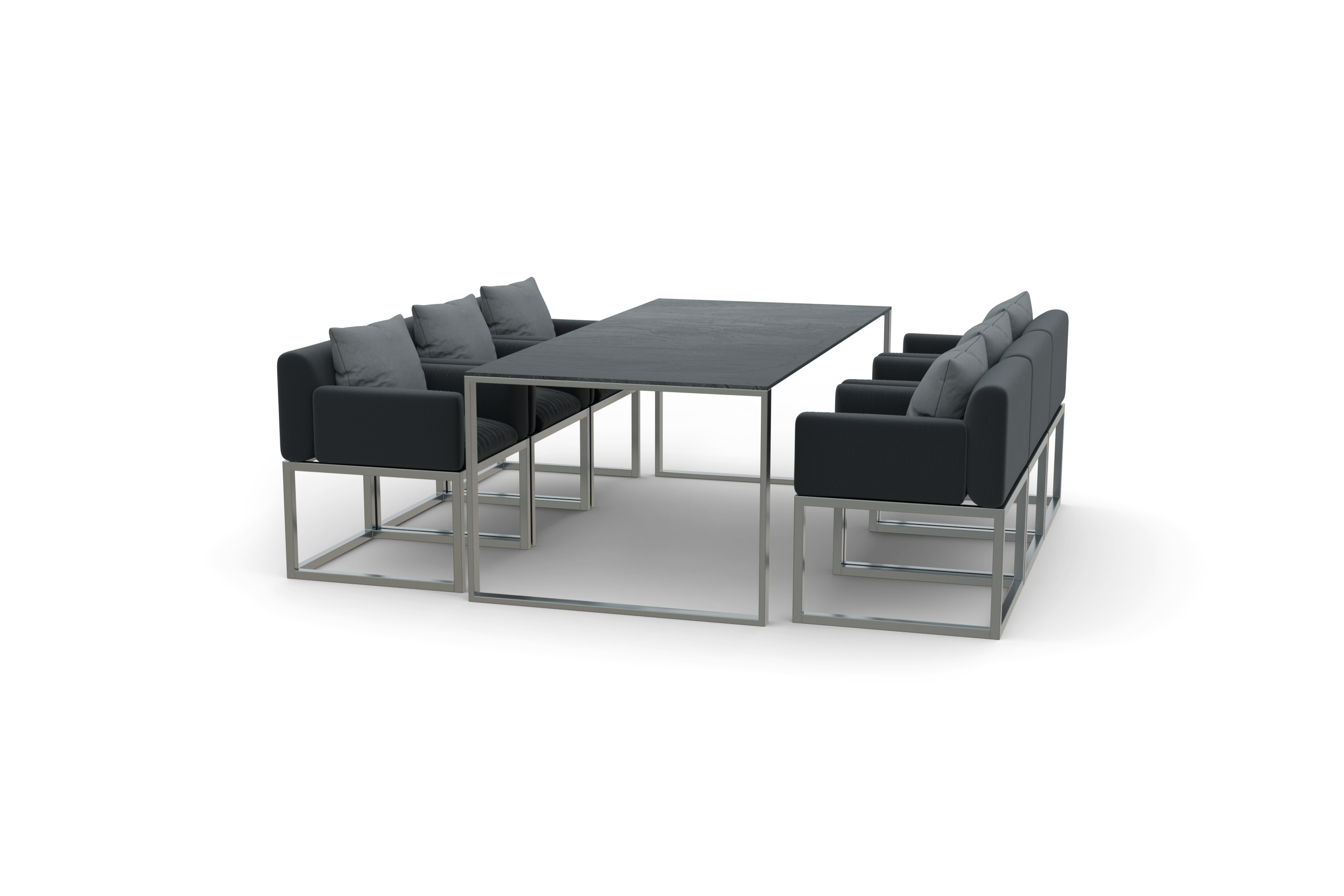 PALERMO | Stół ogrodowy | Inox