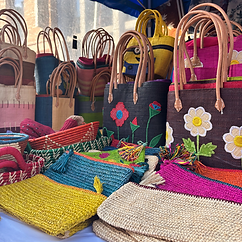 ThankU Boutique offers elegant, handcrafted fashion and accessories that celebrate culture and individuality. From luxurious scarves to artisan raffia and sisal bags, hats, visors, and more, each piece features vibrant design and timeless style.

ThankU Boutique trades on ad hoc days. Please follow their social media channels for updates on their trading schedule at Lower Marsh Market! 