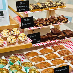 Crumbs & Munch offers handmade baked goods with bold flavours. They are best known for their range of mini banana breads, deluxe muffins, and East Asian inspired treats like matcha brownies and miso caramel cookies. They also serve a delicious range of vegan items.

Find Crumbs & Munch at Lower Marsh Market, every Tuesday, and on alternating Wednesdays and Thursdays! 