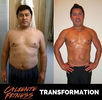 Los angeles personal trainer, online fat loss program, celebrity trainer caliente fitness