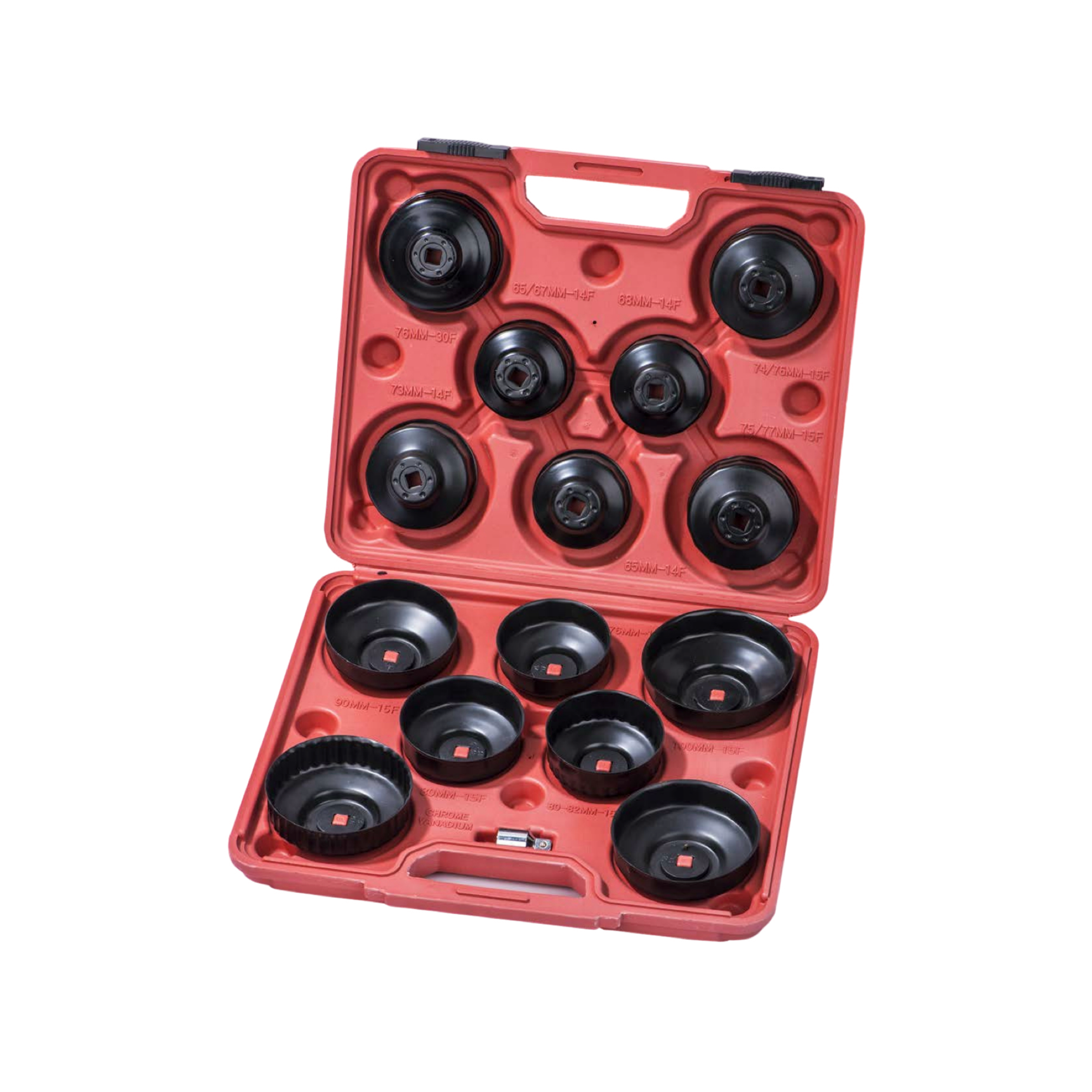 15 PCS Cap Oil Filter Wrench Set