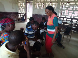 Group learning in Liberia