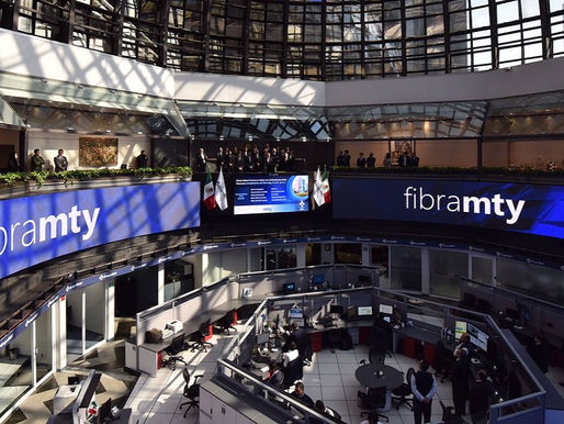 Fibra Mty destinará 3,450 mdp a la compra de inmuebles industriales