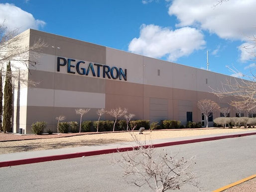 Pegatron inicia la construcción de su nueva planta industrial en Cd. Juárez
