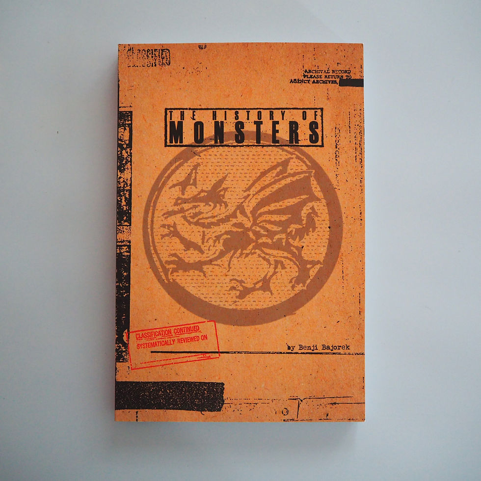 THE HISTORY OF MONSTERS by Benji Bajorek