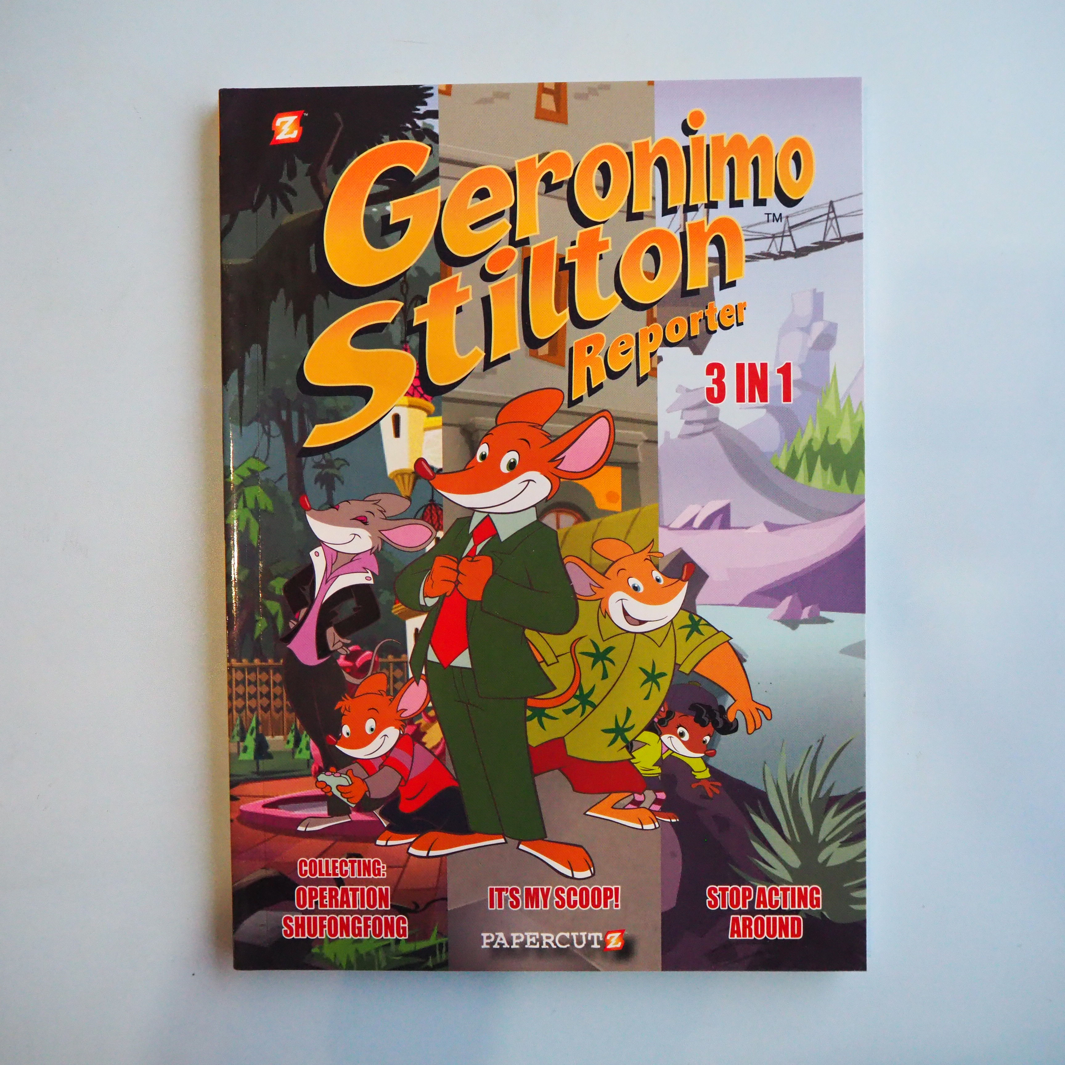 GERONIMO STILTON REPORTER 3-in-1 Volume 1