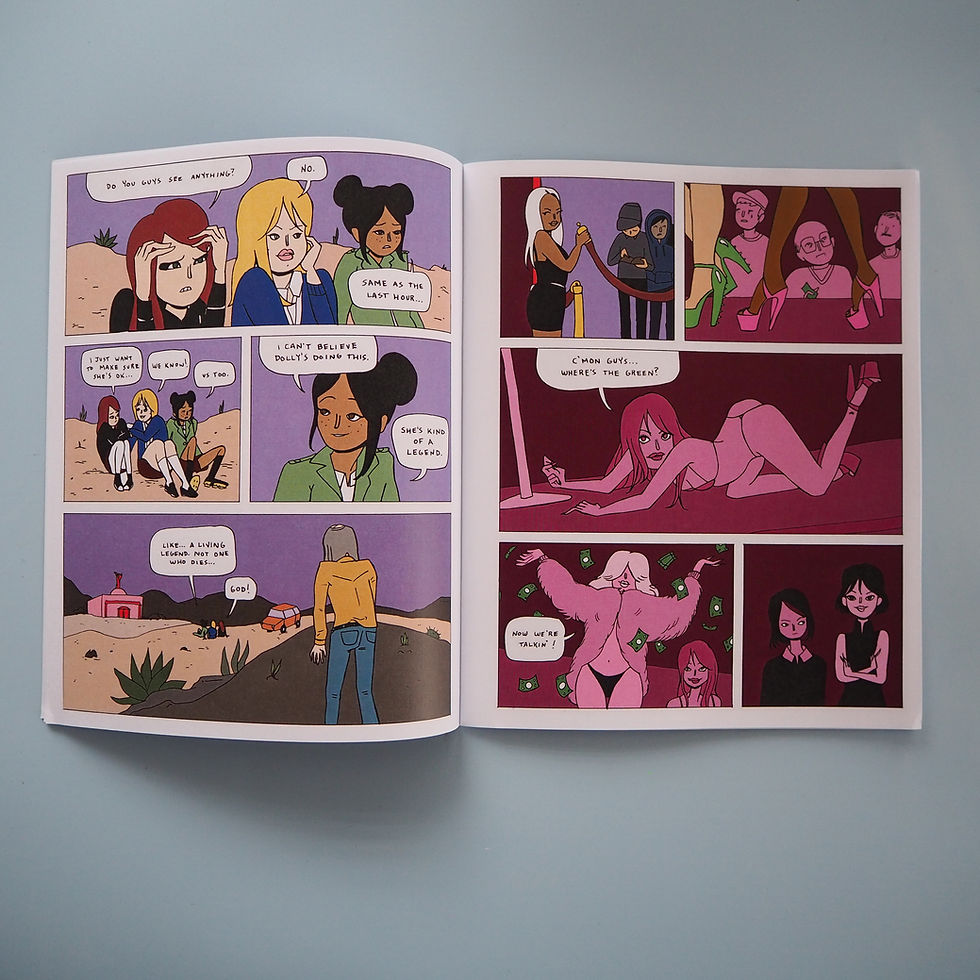 Thumbnail: HEAVEN #3 by Katie Skelly