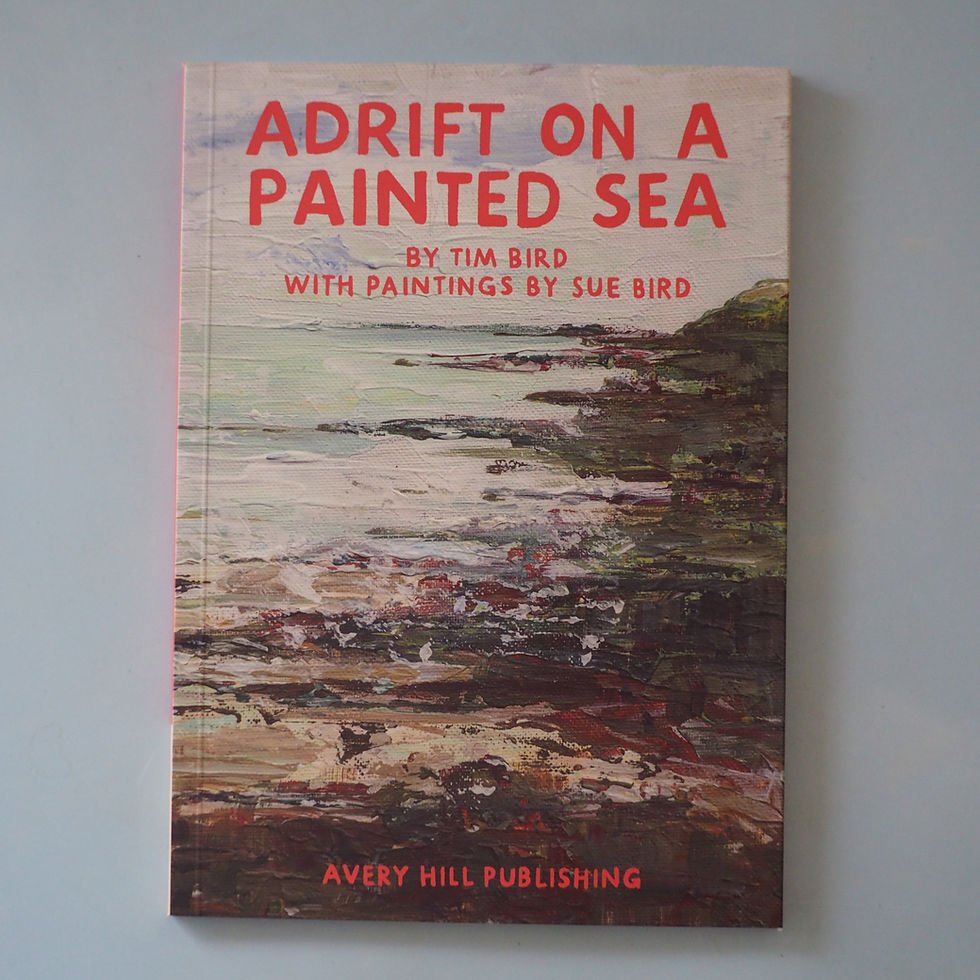 Thumbnail: ADRIFT ON A PAINTED SEA by Tim Bird