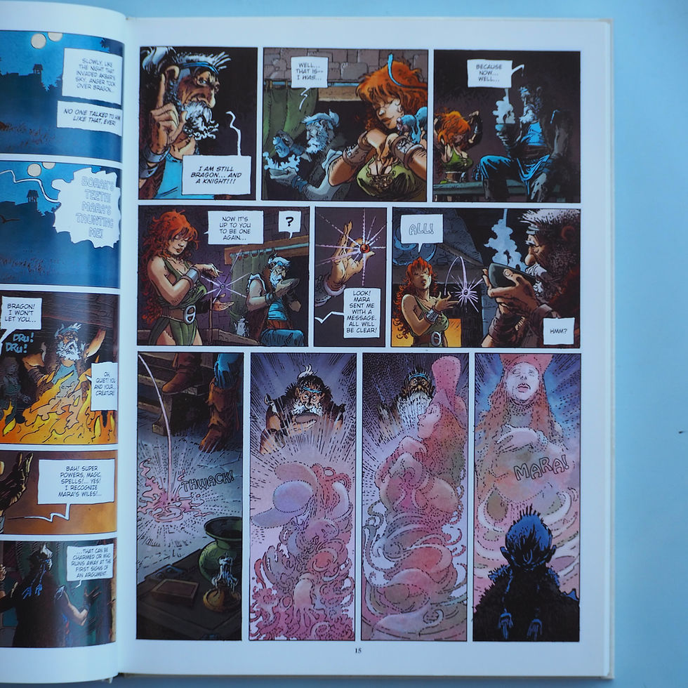 Thumbnail: THE QUEST FOR THE TIME BIRD by Serge Le Tendre & Régis Loisel