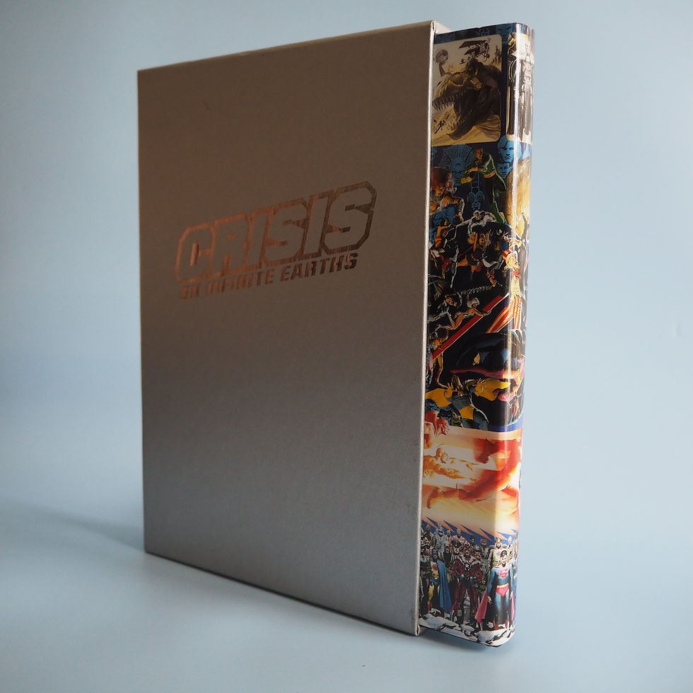 Thumbnail: CRISIS ON INFINITE EARTHS SLIPCASE HC by Marv Wolfman and George Perez