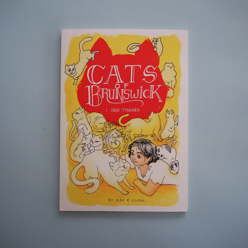 CATS OF BRUNSWICK I HAVE TOUCHED by Alex E Clark