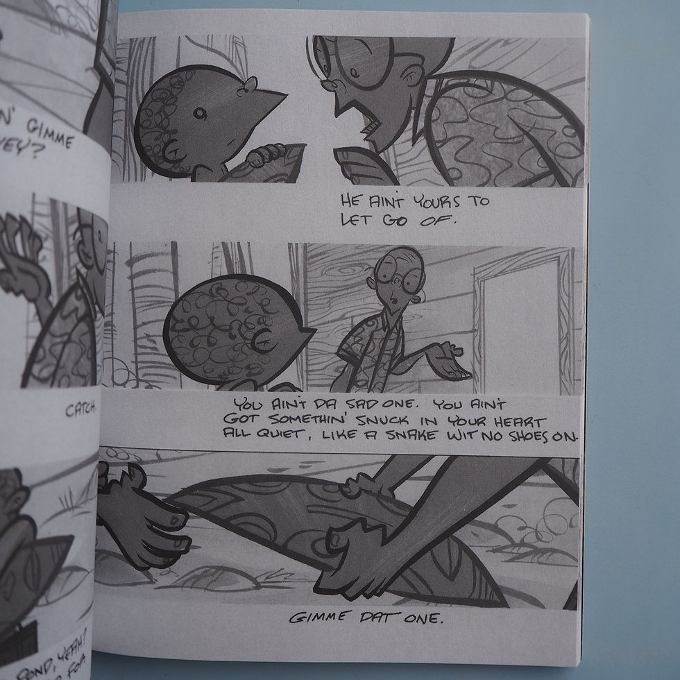 Thumbnail: THE BAREFOOT SERPENT by Scott Morse