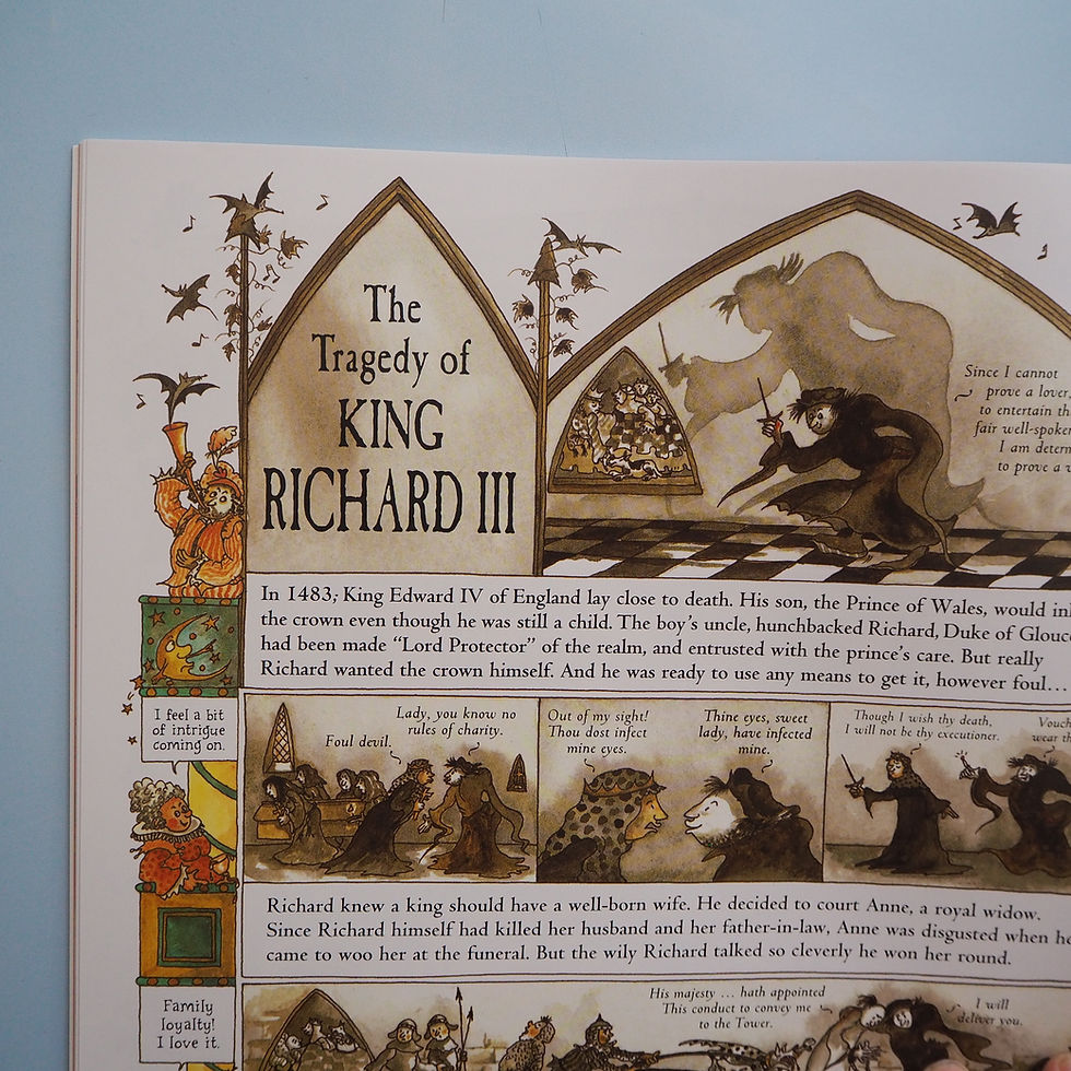 Thumbnail: BRAVO, MR. WILLIAM SHAKESPEARE! by Marcia Williams