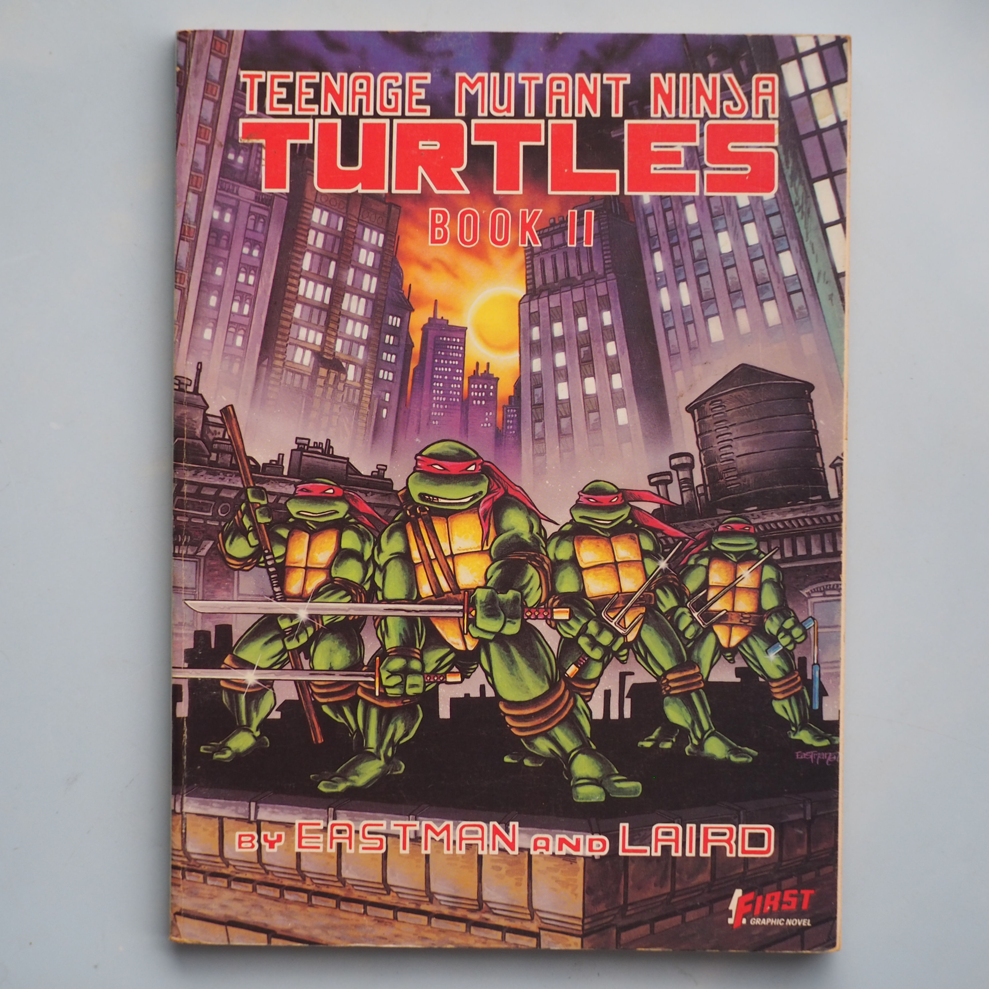TEENAGE MUTANT NINJA TURTLES BOOK 2 by Eastman and Laird