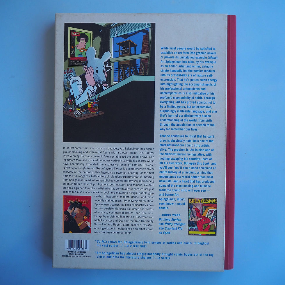 Thumbnail: CO-MIX: A RETROSPECTIVE OF COMICS, GRAPHICS, AND SCRAPS by Art Spiegelman