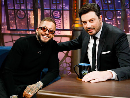 Igor Kannário é o convidado de Danilo Gentilli no SBT, nesta quarta (22)