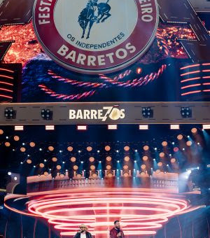 Do palco Amanhecer à arena: Diego & Arnaldo fazem Barretos cantar em coro