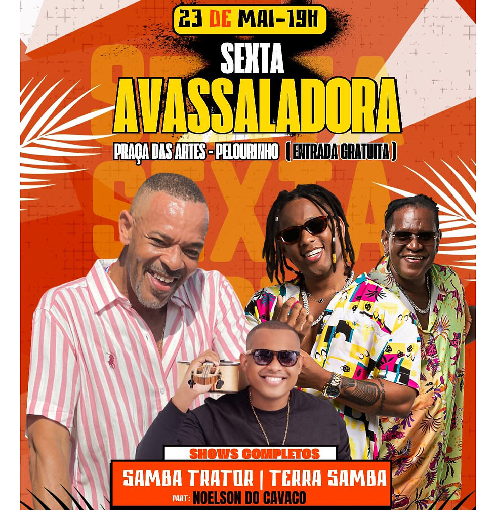 SEXTA AVASSALADORA PROMETE MUITO SAMBA