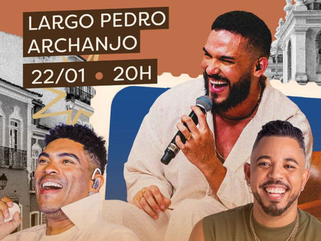 Brenno Casagrande confirma participação de Denny Denan em ensaio gratuito no Pelourinho