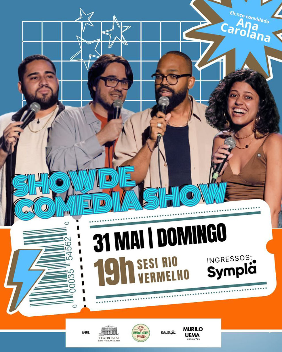 Teatro Sesi recebe temporada de humor com nomes da cena stand up de Salvador*