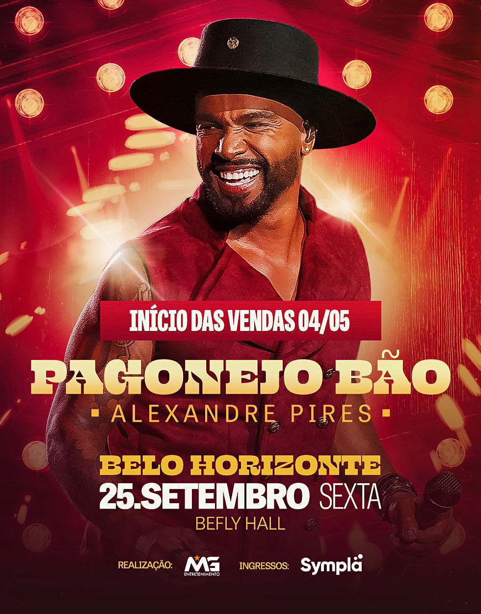 Pagonejo do Alexandre Pires em Belo Horizonte