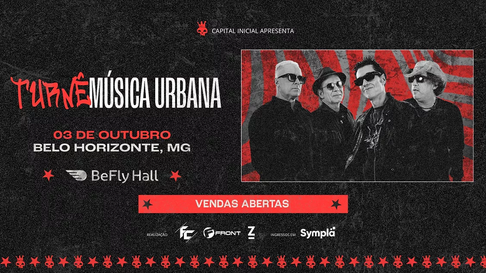 Capital Inicial – Turnê Música Urbana